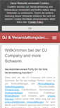 Mobile Screenshot of dj-company-and-more.de